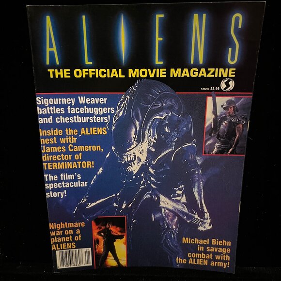 Art | Aliens The Official Movie Magazine 1986 Sigourney Weaver James ...
